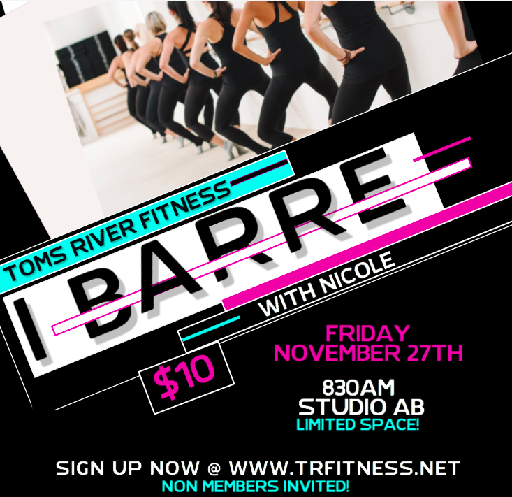 11/27 830AM BARRE WITH NICOLE
