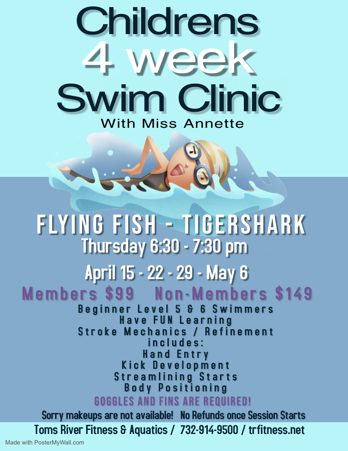 *TIGER SHARK/FLYING FISH CLINIC* Annette