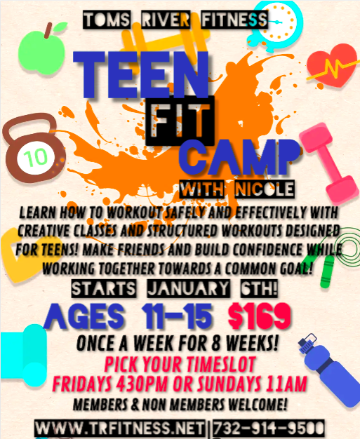 *TEEN FIT CAMP WITH NICOLE*