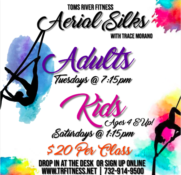 AERIAL SILKS - DROP IN