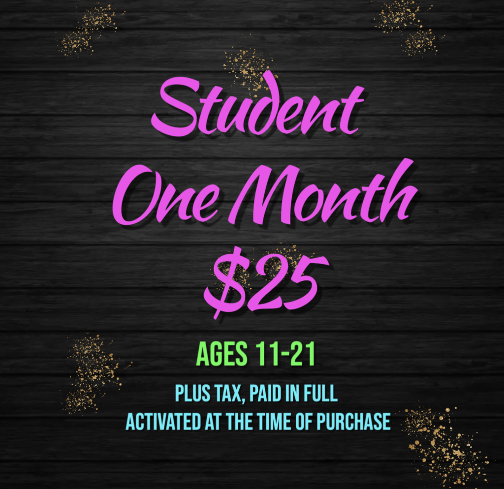 **STUDENT ONE MONTH**