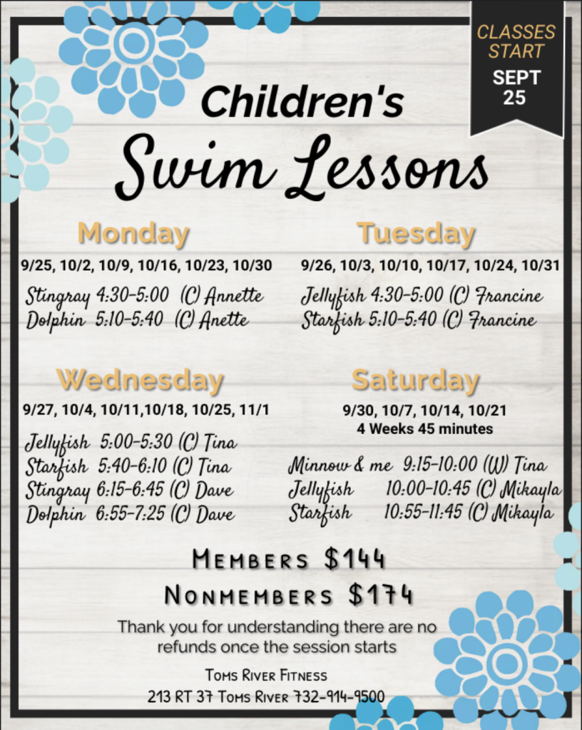 Swim School Toms River Fitness