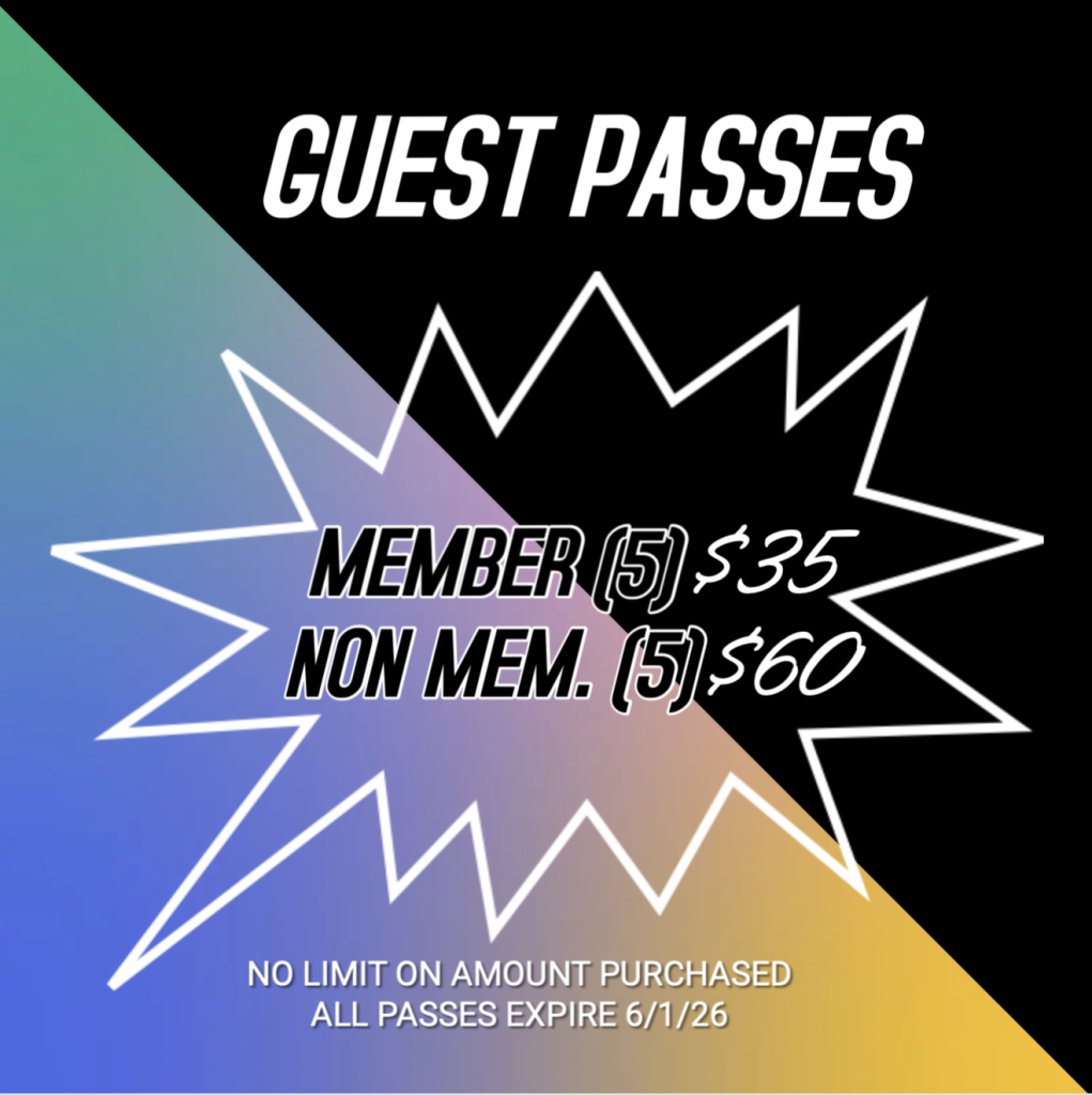GUEST PASSES (BF'25)