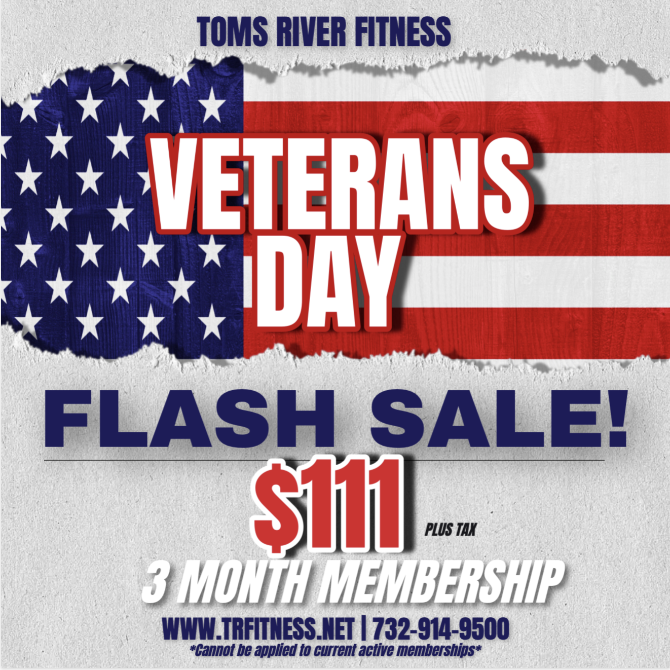 Veterans Day Flash Sale