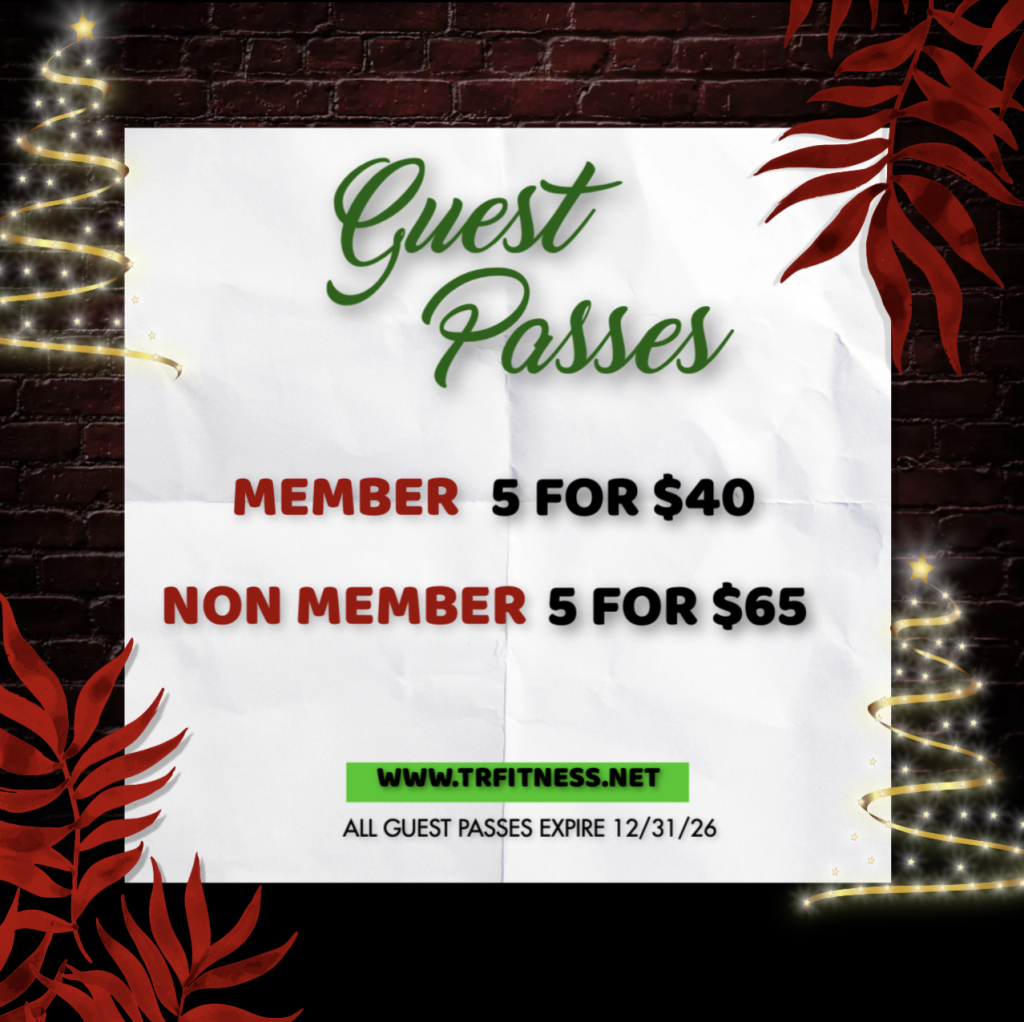 CHRISTMAS IN JULY - GUEST PASSES